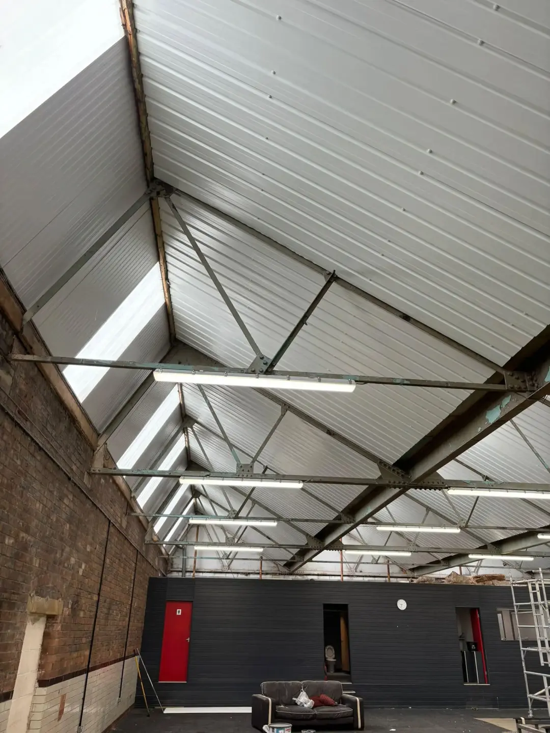Industrial Roof Installation